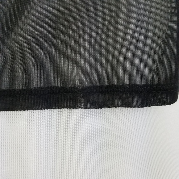 Glam Floral Embroidered Sheer Long Sleeve Crop Top - Picture 2 of 6